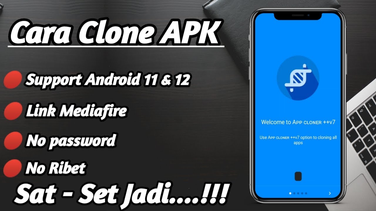 Rekomendasi aplikasi cloning